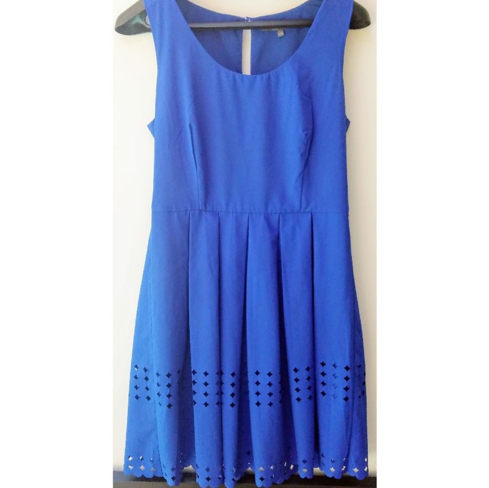 BRIXON IVY SLEEVELESS CUTOUT DRESS